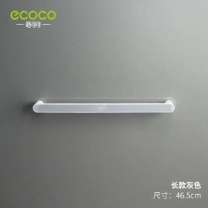 ECOCO Towel Holder Rack Wall-mounted Bathroom Towel Organizer Storage Rack